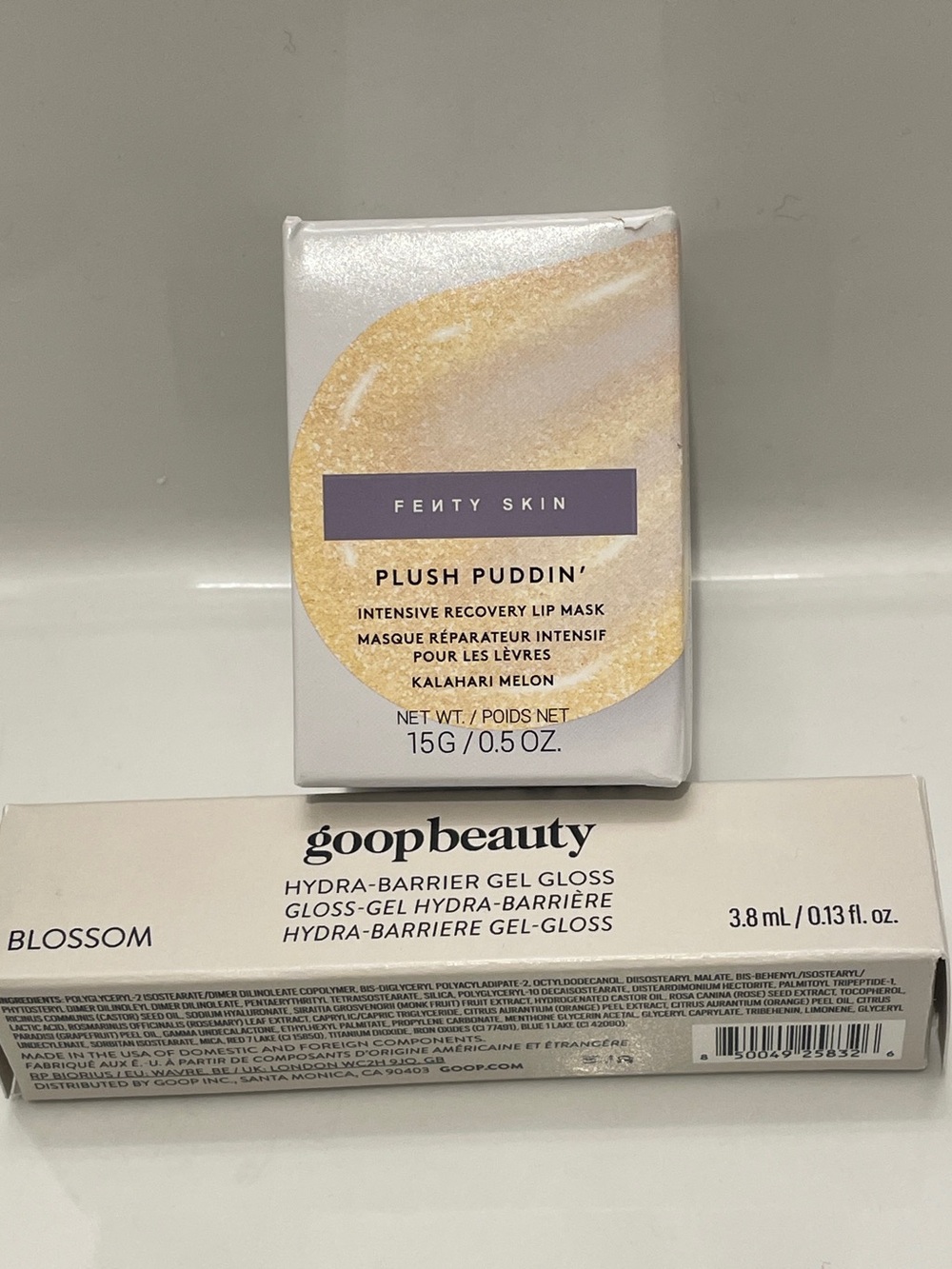 BNIB FENTY Skin - Plush Puddin' Intensive Recovery Lip Mask — Kalahari Melon